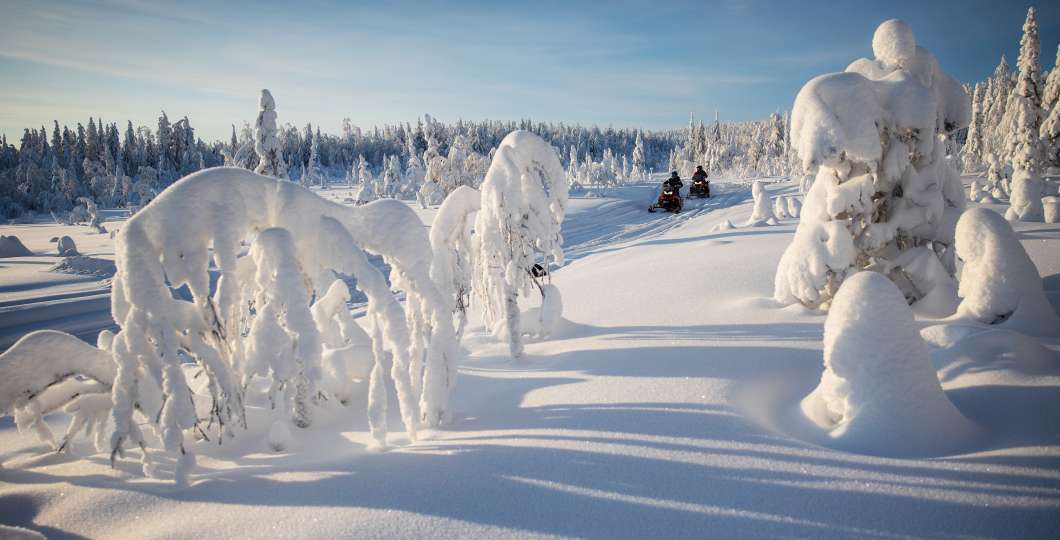 Arctic snowmobile safari Ruka-Kuusamo